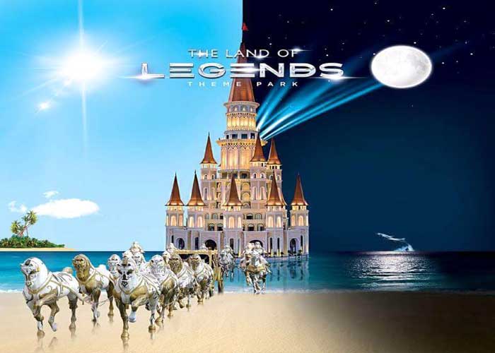 Side Land of Legends Theme Park Tour